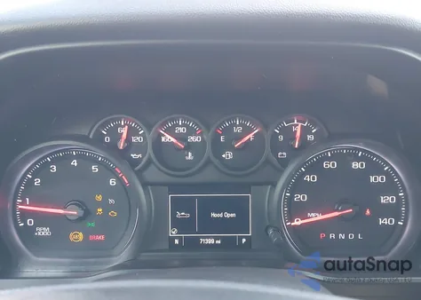 2021 Chevrolet Silverado 1500 2Wd Short Bed Custom z USA, uszkodzony, nr VIN 3GCPWBEH9MG166154